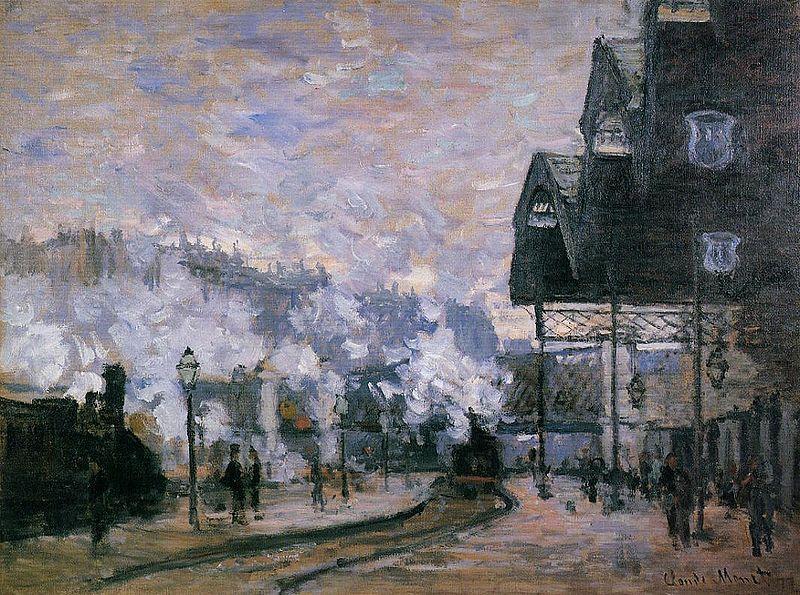 Claude Monet the Western Region Goods Sheds China oil painting art